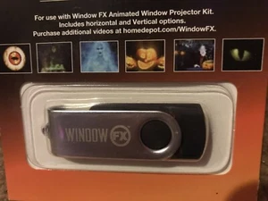 New Halloween Classic USB Decorations Window FX Pre-Loaded USB 6 video New USB - Picture 1 of 7