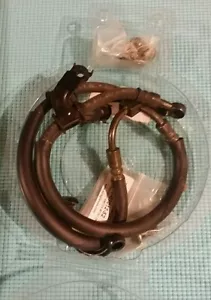 07 08 Yamaha R1 factory oem front brake lines hoses and hardware - Foto 1 di 2