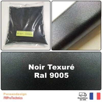 Paint powder coating 1 kg RAL 9005 black textured - powder coating - Image 1 of 4