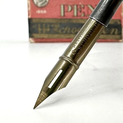 Школьная ручка Esterbrook 444 (искусство и черчение 358) новая в коробке винтажная тонкая гибкая - Изображение 1 из 3