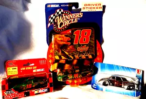 Nascar Jurassic Park #18 1997 1/64 Ford Coupe Pride Rides Die Cast Lot of 3 - Picture 1 of 14