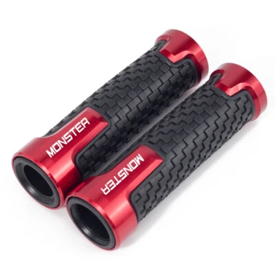 PARA DUCATI MONSTER 400 620 695 696 796 Manillar aluminio empuñaduras goma Foto 1 de 3