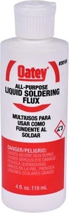 Oatey 30106 Soldering Liquid Flux, 4 Oz, No 11, 4-Ounce, Yellow - Picture 1 of 2