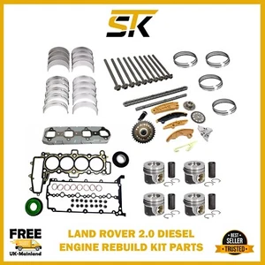 RANGE ROVER VELAR EVOQUE 2.0D 204DTA 204DTD HEAD GASKET SET WITH REBUILD KIT NEW - Picture 1 of 8
