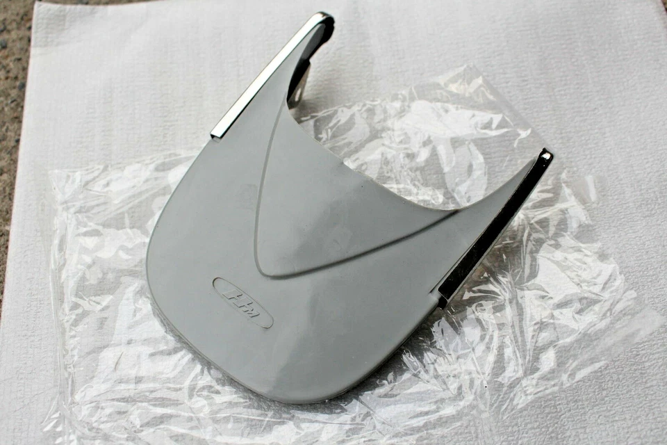 Honda CB72 CB77 CP77 L/R Stay&Splash Guard Rear Fender Mudguard Set NEW Grey - Image 1 of 1