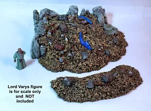 Tesoro de dragones pintado con dragón enterrado - funciona con forja enana, D&D, DnD - Imagen 1 de 11