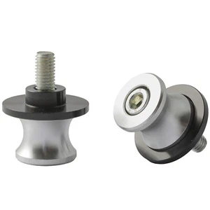 Coppia Supporti Cavalletto Moto Nottolini Accessori Alzamoto Vite M10 Argento - Foto 1 di 1