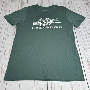 NFG Come and Take It Marines Maglietta Grafica Uomo Grande Manica Corta Fucile Tee - Foto 1 di 8