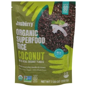 Jasberry Organic Ready To Eat Coconut Superfood Rice - 7.05 oz (Pack of 6) - Picture 1 of 2