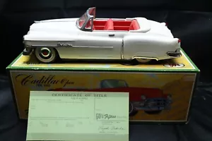 1950 Cadillac Open Top Vintage Friction Tin Toy Japan Ichiko Fifties 1/18 - Picture 1 of 8