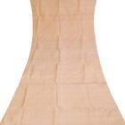Swastik Vintage Sari Sandale Reste Scrap 100% Pure Soie 4.6M Craft