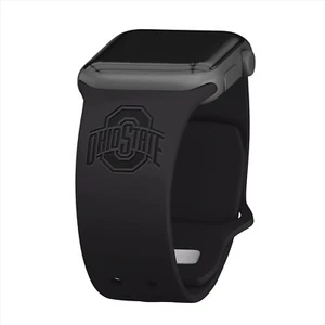 Ohio State Buckeyes Engraved Silicone Watch Band for Apple Watch - Picture 1 of 10