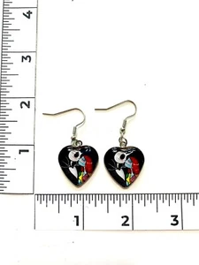 Handgefertigte Ohrringe - Filme - Nightmare Before Christmas - Jack & Sally #4 - Bild 1 von 1