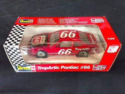 1991 REVELL #66 1:24 PHILLIPS 66 TROPARTIC PONTIAC DIE-CAST NASCAR - Image 1 of 4