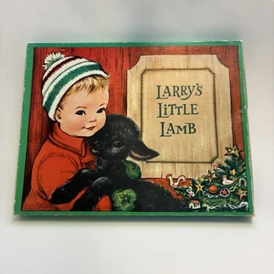 Larry’s Little Lamb | Vintage 1950s Pop-Up Book | Charlot Vardon | w/ Box - Picture 1 of 23