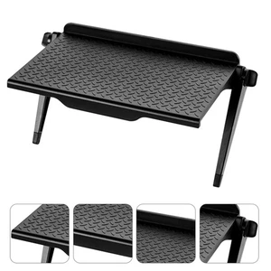 1pc Monitor Elevated Stand Multifunction Sundries Rack Phone Stand (Black) - Zdjęcie 1 z 12