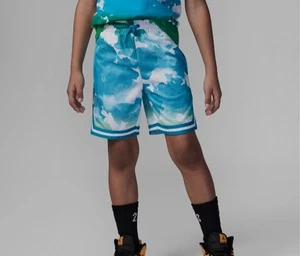 NEW JORDANWatercolor Remix Shorts Little Kids' Shorts Size XL F68 - Picture 1 of 1