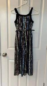 Girls Knitworks Sequined Jumpsuit Size 10 - Picture 1 of 7
