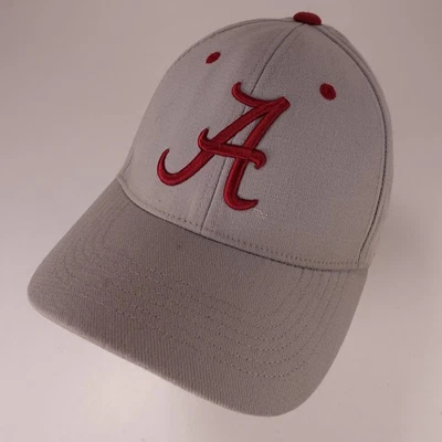Gorra de béisbol Alabama Crimson Tide Top of the World One Fit gris roja NCAA para hombre Foto 1 de 4