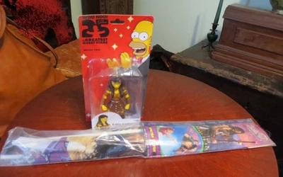 Simpsons 25th Anniversary LUCY LAWLESS Action Figure and Xena Kite - Image 1 of 4