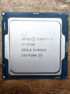 Intel Core i7 6700 3.40GHz CPU Processor - Picture 1 of 1