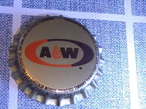 BOTTLE CAP UNUSED PLASTIC LINED A & W TRENTON MO - Picture 1 of 3