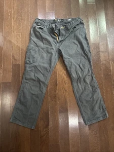 Pantalones grises de refuerzo Ariat 36/30 grises para hombre - Imagen 1 de 6