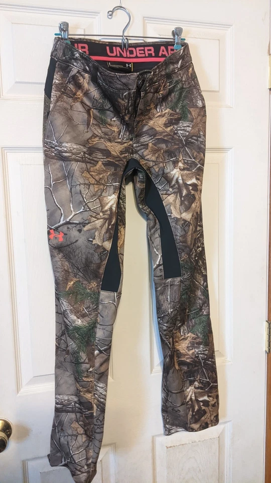 Under Armour Pants Women Sz 6 Realtree Xtra Camo Storm 2 Hunting - Image 1 of 2