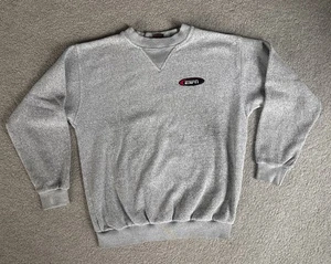 ESPN graues Sweatshirt mit Rundhalsausschnitt, bestickt, Vintage, Größe L - Bild 1 von 6