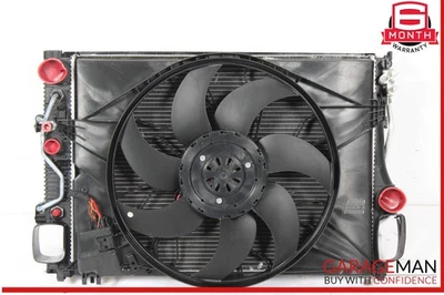 07-14 Mercedes W221 S550 Engine Radiator Cooling Fan Shroud Motor Assembly OEM Foto 1 de 4