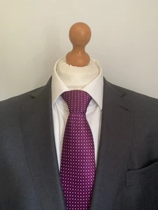 Mens ELEGANT ERMENEGILDO ZEGNA WOOL SUIT In CHARCOAL GREY 44R *EX-CON* - Picture 1 of 7