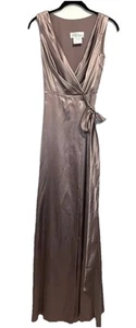Jenny Packham Dress Women's Size 0 Wedding Bridal Party Cocktail French Truffle - Picture 1 of 10