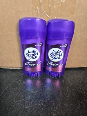 2 Pack Lady Speed Stick Anti-perspirant Deodorant Wild Freesia 2.3 Ounces - Image 1 of 3