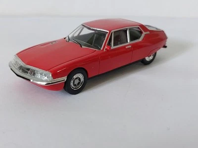 NOREV 3 Inches 1/60 Citroen Sm Rosso con Scatola - Immagine 1 di 4