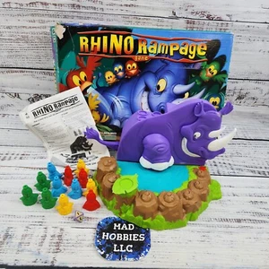 Juego de mesa Rhino Rampage COMPLETO Mattel 2007 Family Kids - Imagen 1 de 8