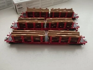 Märklin 47144 Rungenwagen-set DB AG - Photo 1/3