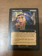 Nefarious Lich Odyssey NM Black Rare MAGIC THE GATHERING MTG CARD ABUGames