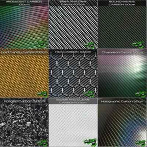 30+ Designs - CARBON FIBRE Print Hydrographics Film Hydro Dipping UK - Picture 1 of 47