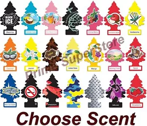 Little Trees Hanging Air Freshener Choose Scent Car Truck RV Home Office 6/10/24 - Picture 1 of 41