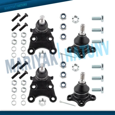 4PC Front Suspension Upper Lower Ball Joint For Isuzu Rodeo Sport Honda Passport - Image 1 of 4