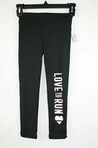Ideology Girls Love To Run Leggings Size 5 Color Black - Picture 1 of 3