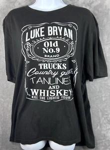 Luke Bryan T-Shirt Herren Large Kill The Lights Tour 2016 Country Konzert Tee - Bild 1 von 9