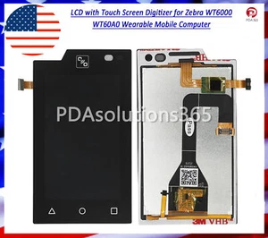 LCD mit Touchscreen Digitizer für Zebra WT6000 WT60A0 tragbarer mobiler Computer - Bild 1 von 5