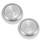 2pcs Elevator Replacement Buttons Elevator Round Push Button Lift Open Close
