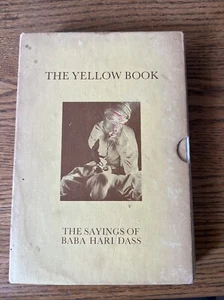 The Yellow Book : The Sayings of Baba Hari Dass | 1973 | Lama Foundation - Picture 1 of 7