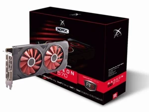 Selling an XFX Radeon RX 570 RS XXX Edition 8GB GDDR5 Graphics Card (Model: RX-5 - Picture 1 of 9