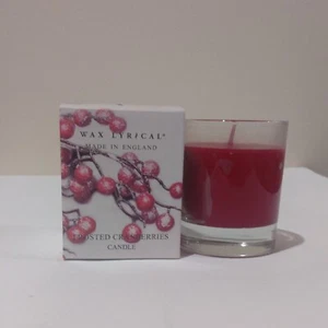 NEW Wax Lyrical, Frosted Cranberries Candle. Made in England - Picture 1 of 5