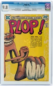 PLOP! #5 CGC NMMT 9.8 BERNI WRIGHTSON 1974 DC WOLVERTON Anderson SERGIO ARAGONES - Picture 1 of 6