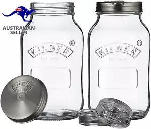 Fermentation 2-Piece Jar Set, 1 Litre Capacity - Picture 1 of 12