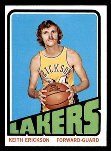1972 Topps Basketball #140 Keith Erickson EX/MT *d7